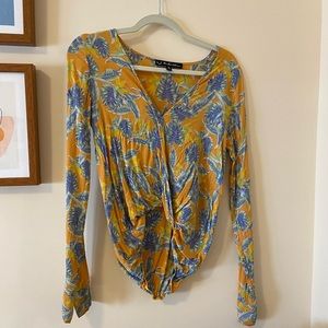 For love & lemons tropical top and skirt set